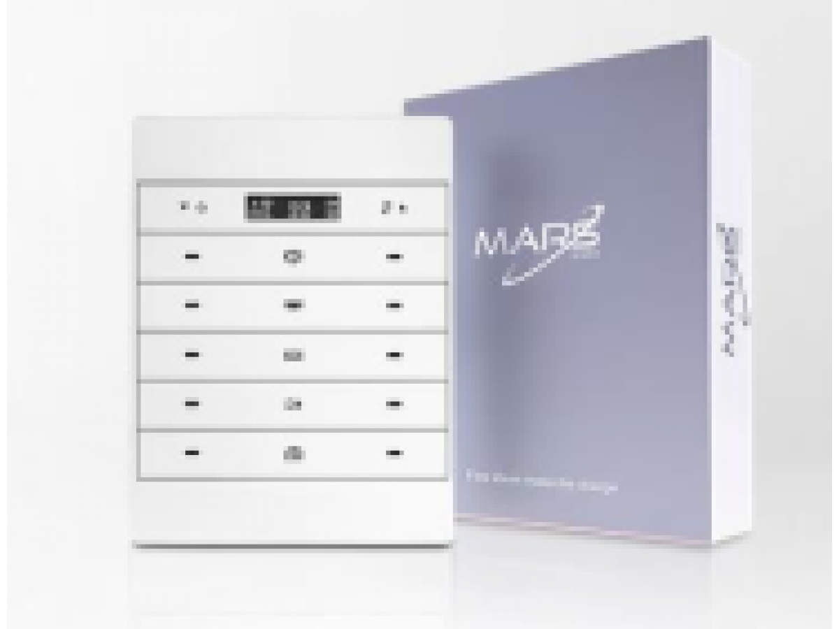 Mars 10 Button Panel with Thermostat & AC control (Seashell White)